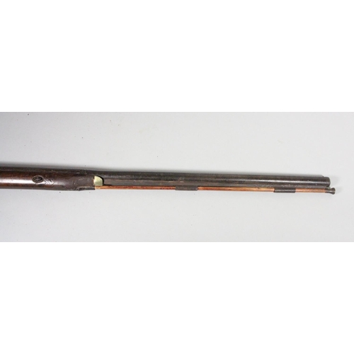 289 - A 19th century pin fire carbine, with later ramrod.