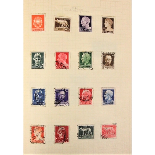 305 - A collection of stamps, to include a Kalian album, a GB album, mid 20th century with 1d reds and a e... 