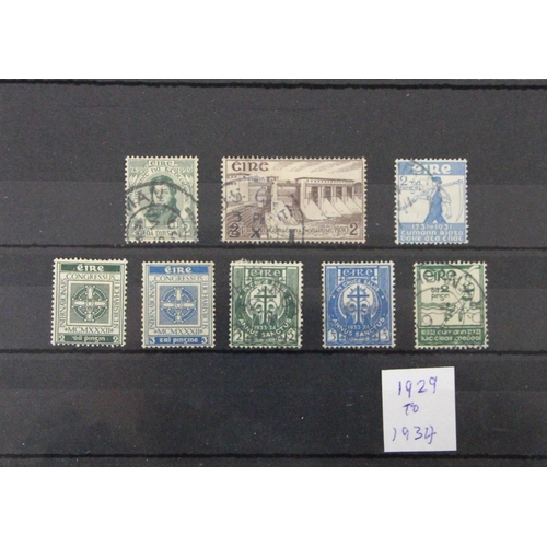 315 - Ten stock cards, Ireland, 1922-1925, mint and unused.