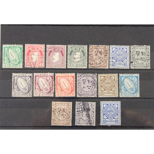 315 - Ten stock cards, Ireland, 1922-1925, mint and unused.