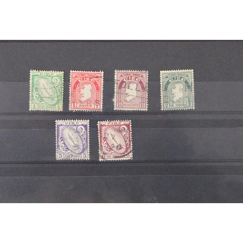 315 - Ten stock cards, Ireland, 1922-1925, mint and unused.