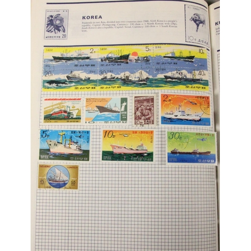 320 - Brian Masterman Collection; a collection of nautical related First Day Covers and stamps, together w... 