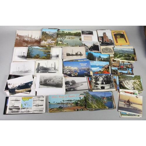 321 - Brian Masterman Collection; ten albums of general interest and location postcards, photographic copi... 