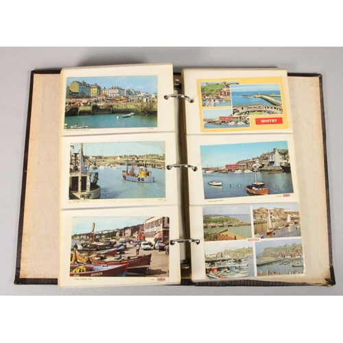 325 - Brian Masterman Collection; two albums of nautical postcards, including the Cunard Collection by Mar... 