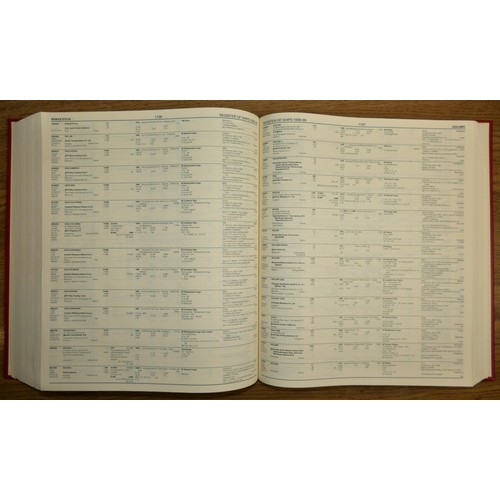 357 - A collection of over 110 shipping registers from the early 80s through the late 90s

Provenance ex Y... 