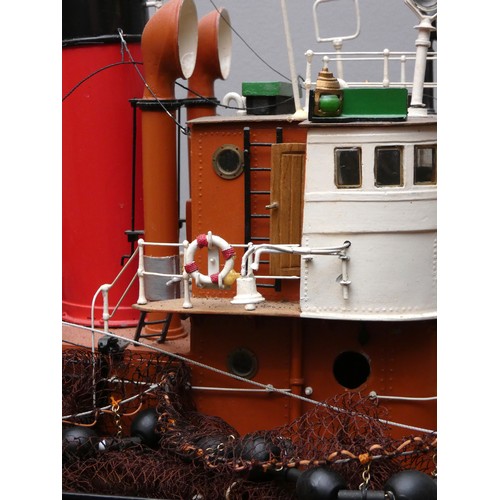 360 - Boston Typhoon, FD272, a Mountfield 1:32 scale well modeled fibreglass, wood and white metal model, ... 