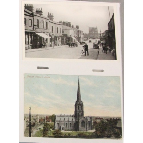 330 - Brian Masterman Collection; two albums of Yorkshire and Lancashire holiday postcards, to include Rai... 