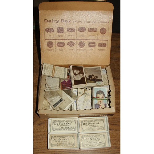 337 - A very large collection of Edwardian and later cigarette cards, mainly non sets, to include Ardath r... 