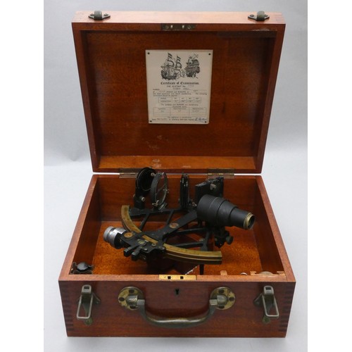 416 - A Cooke & Sons Ltd., Hull sextant, no 1759, 6.5