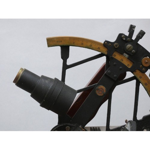 416 - A Cooke & Sons Ltd., Hull sextant, no 1759, 6.5