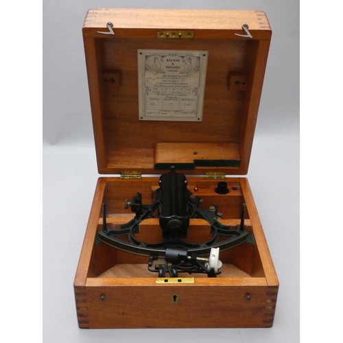 415 - A Kelvin & Hughes Ltd., sextant, no 61726, 6