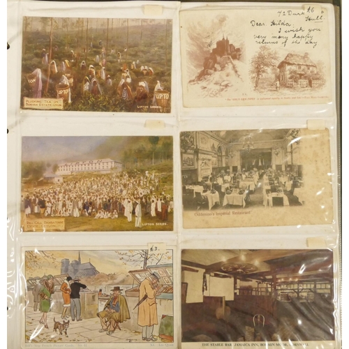 336 - A large collection of Edwardian and later postcards, various subjects to include a quantity of unuse... 