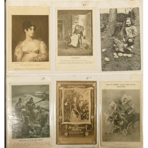 336 - A large collection of Edwardian and later postcards, various subjects to include a quantity of unuse... 