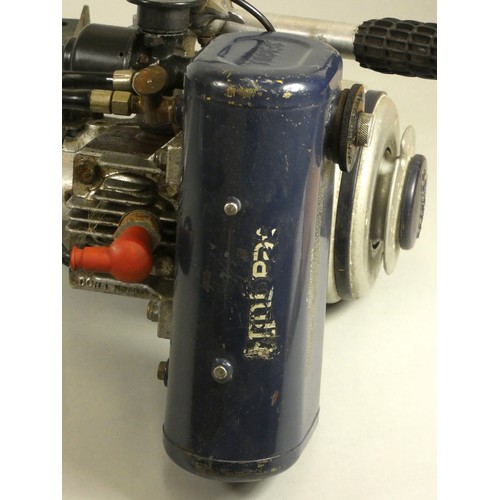 394 - A Seagull Forty two-stroke single cylinder petrol engined Outboard Motor, stamped serial no: EFP W, ... 