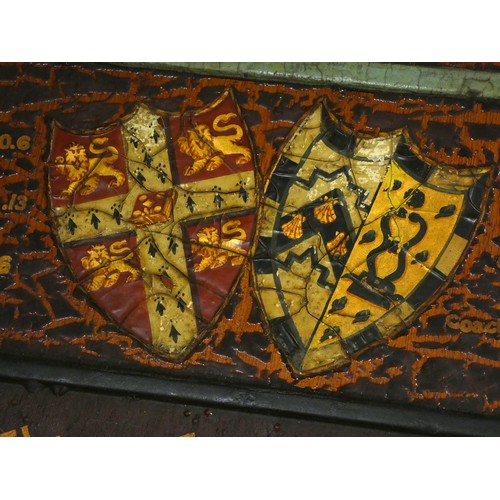 387 - Of Cambridge rowing interest; a presentation tiller from the Caius College Clinker Four boat, with c... 