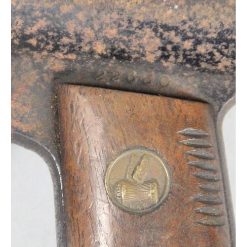 285 - Webley & Scott, Birmingham, a .22 barrel-cocking air pistol, Model 'MKI Straight grip', serial no. 2... 