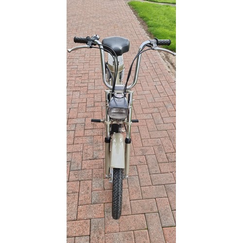 603 - 1983 Garelli Moped, 49cc. Registration number A716 MNW. Frame number 00106. Engine number 386341.
In... 