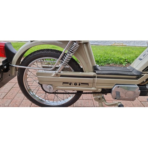 603 - 1983 Garelli Moped, 49cc. Registration number A716 MNW. Frame number 00106. Engine number 386341.
In... 