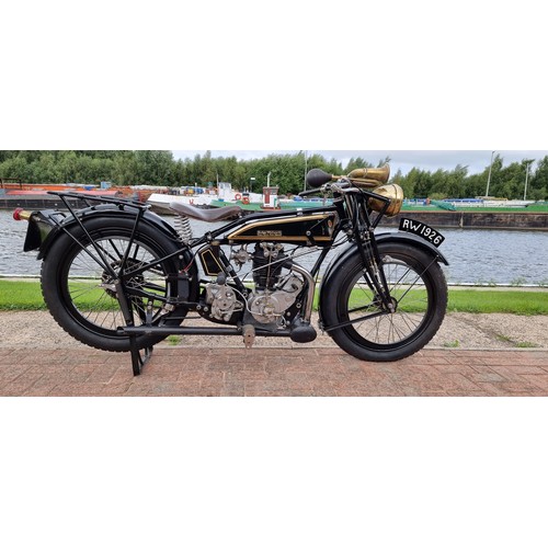 662 - 1926 Rudge Whitworth Four Valve Four Speed, Registration number not registered. Frame number painted... 
