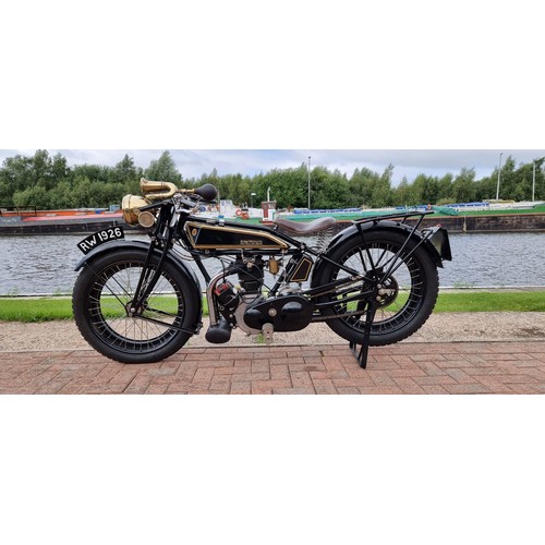662 - 1926 Rudge Whitworth Four Valve Four Speed, Registration number not registered. Frame number painted... 