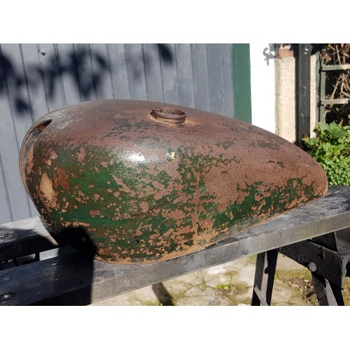 183 - Fuel tank for 2-stroke Excelsior. Circa 1930s.