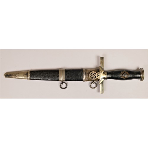 208 - WWII Third Reich Reichsluftschutzbund RLB Leaders Dagger, 2nd pattern, the 24cm blade by Paul Weyers...
