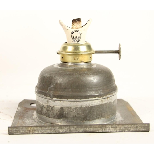 247 - A B.R. hand lantern complete with burner