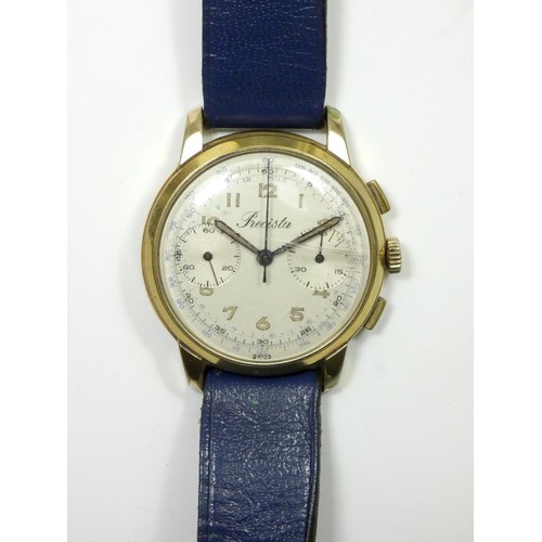 81 - Precista (Southern Watch & Clock Supplies, Orpington UK), a manual wind, gilt metal, gentleman's chr... 