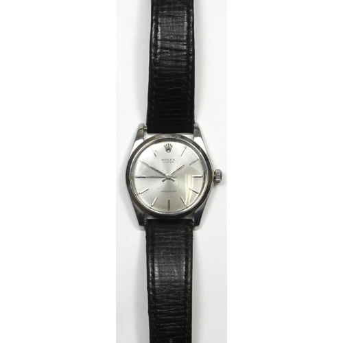 101 - Rolex Oyster Precision, a stainless steel gentleman's manual wind wristwatch, ref. 6426, circa 1970,... 