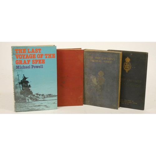 141 - Naval and Maritime books. 3 editions of The Ship’s Captain’s Medical Guide - 
1921, 1933, 1946. Coli... 