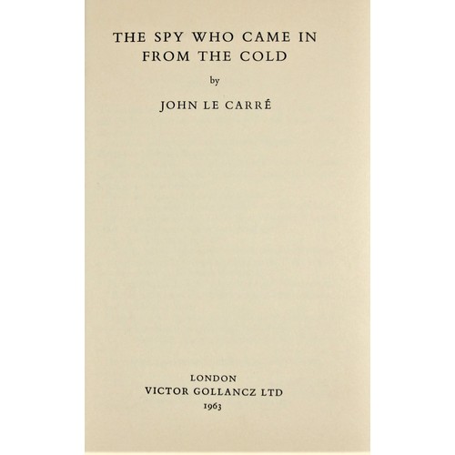 152 - John Le Carre. The Spy Who Came From Elsewhere. Gollancz. 1st edition 1963. Dust wrapper, slightly f... 