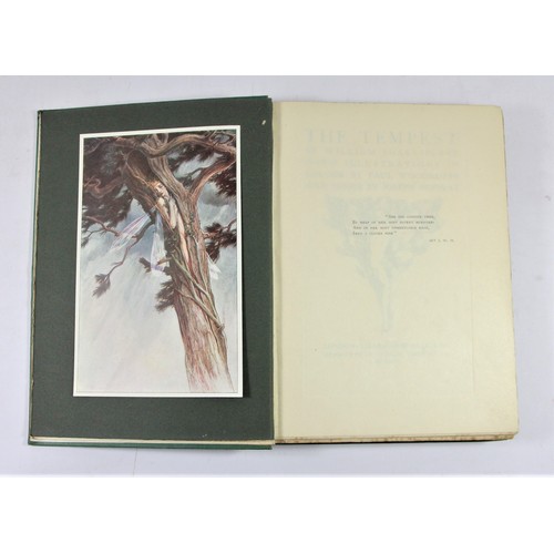 186 - Shakespeare William. The Tempest with illustrations by Paul Woodroffe and songs by Joseph Moorat, Lo... 