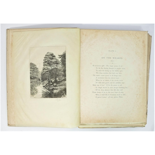 187 - Yorkshire Etchings with Sonnets and Descriptions, by A Buckle, limited edition 17/20, published Leed... 