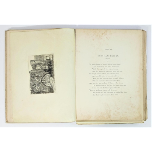 187 - Yorkshire Etchings with Sonnets and Descriptions, by A Buckle, limited edition 17/20, published Leed... 