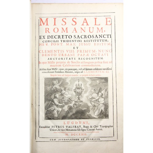 191 - Missale Romanum, Ex decreto sacro-sancti concilii tridentini restitutum, Pii V.Pont. Max Jussu editu... 