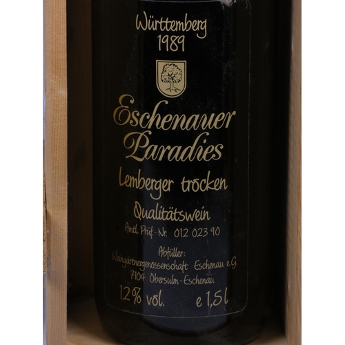 430 - Pol Albert Champagne, 1.5lt, non vintage Brut Cuvee de Reserve, and a Wurttemberg Eschenauer Paradie... 