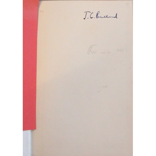 157 - J G Ballard. Crystal World. Jonathan Cape. 1st edition 1966, frayed dust wrapper, signed by author o... 