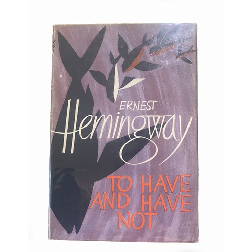 150 - Ernest Hemmingway. For Whom the Bell Tolls. 1st UK edition. Jonathan Cape 1941, dust wrapper torn an... 