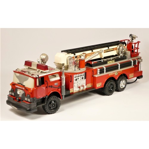 new bright fire truck