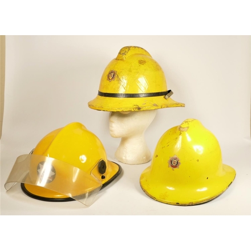 108 - A London Fire Brigade helmet with visor, manufactured by Pacific Helmets of New Zealand, together wi... 