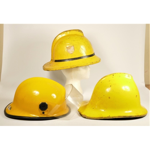 108 - A London Fire Brigade helmet with visor, manufactured by Pacific Helmets of New Zealand, together wi... 