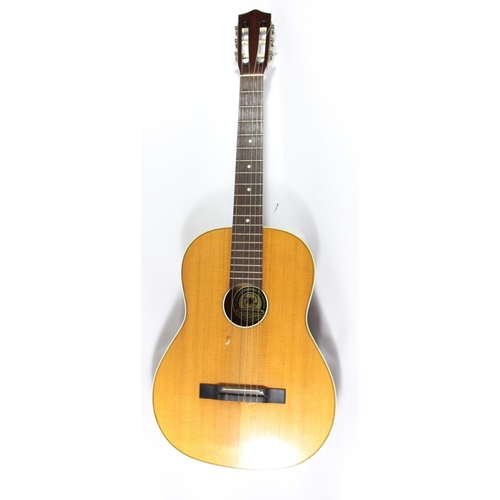 213 - A Musima acoustic guitar, in soft carry case