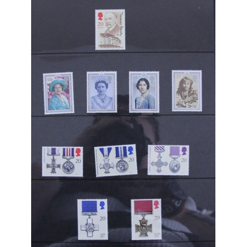 227 - Five hanger albums of mint GB to 2008, face value approximately £1,000