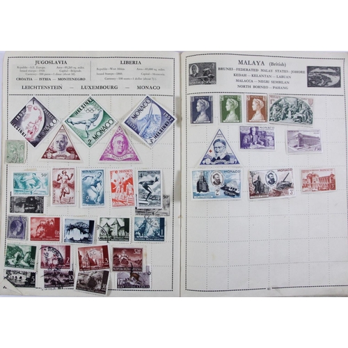 234 - A large collection of stamps, to include an album of mint 1924 - 1979, partially full, two albums of... 