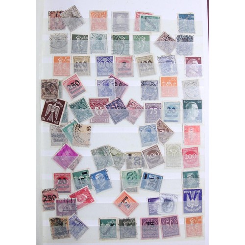 235 - A large collection of stamps to include year packs from 1984 - 2011, several school boy albums, over... 