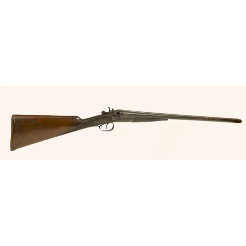 242 - WITHDRAWN
R. Robinson (Gunmakers) Ltd., Hull, a side by side pin fire shotgun, numbered 12792, 28