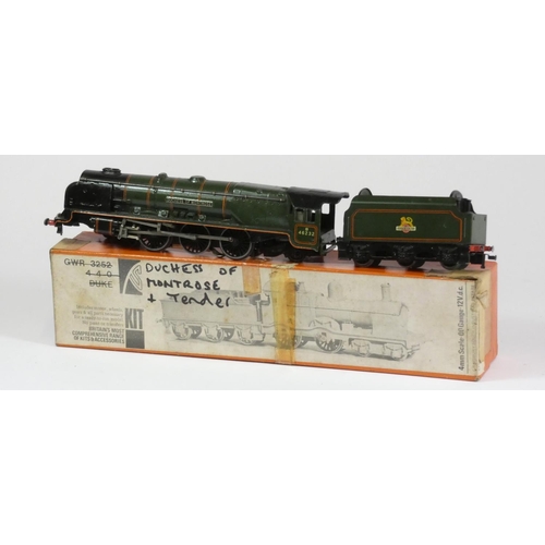 64 - A Hornby OO gauge 'Duchess of Montrose' 46232  locomotive and tender (Boxed)