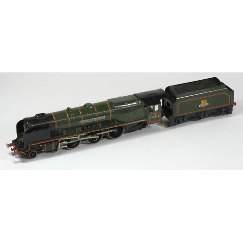 64 - A Hornby OO gauge 'Duchess of Montrose' 46232  locomotive and tender (Boxed)