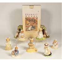 A collection of Border Fine Arts 'Brambly Hedge' models to include