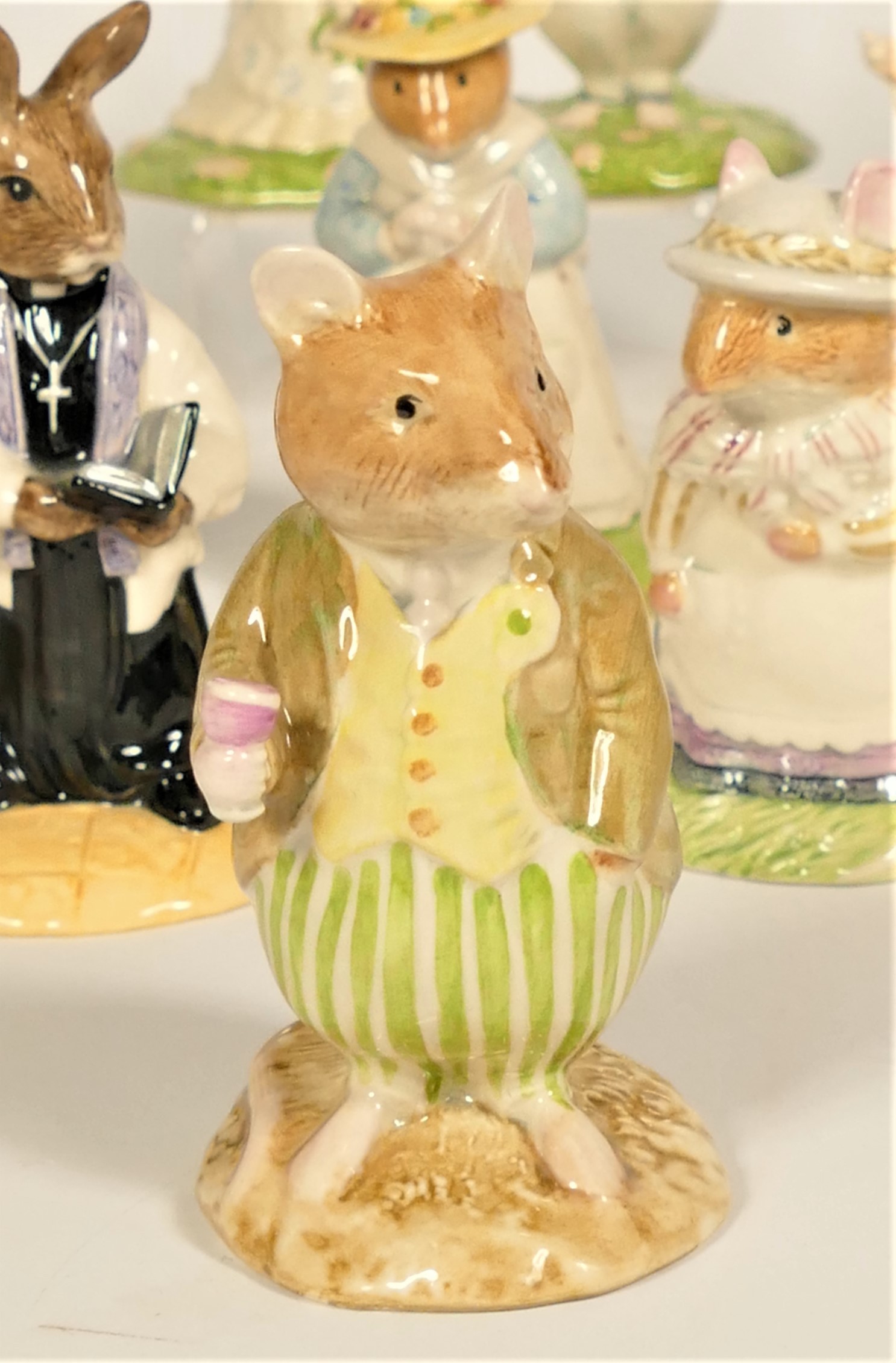 A collection of Royal Doulton Brambly Hedge to include, Store Stump